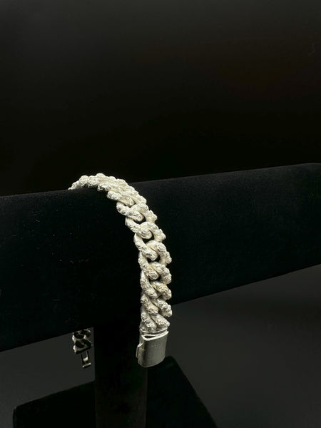 10 mm Rose cuban link bracelet