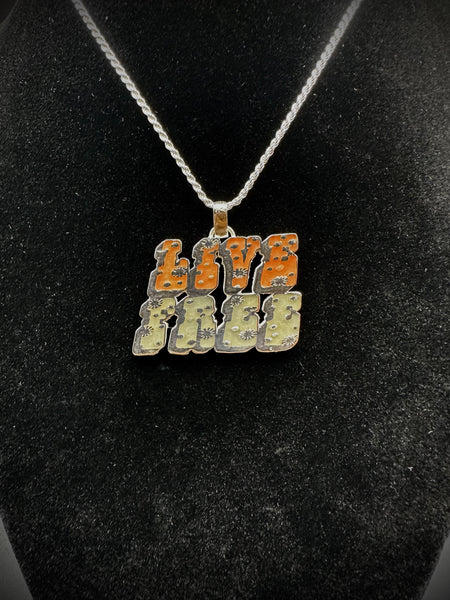 Live Free Pendant