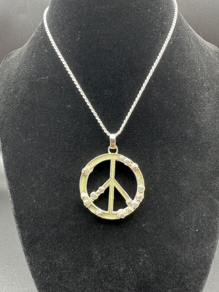 Peace rose pendant