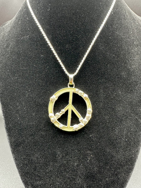 Peace rose pendant