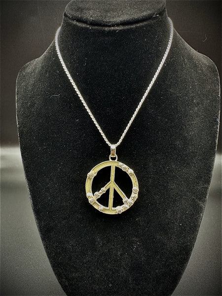 Peace rose pendant